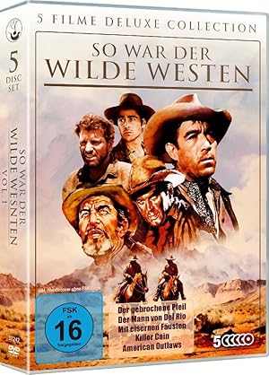 Bild des Verkufers fr So war der wilde Westen. Vol.1, 5 DVD (Deluxe Collection) zum Verkauf von moluna