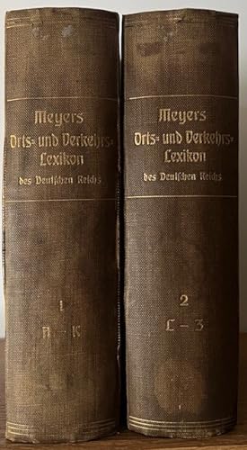 Meyers Orts- und Verkehrs-Lexikon des Deutschen Reichs.