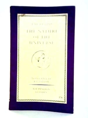 Image du vendeur pour Lucretius the Nature of the Universe mis en vente par World of Rare Books