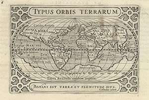 Typus Orbis Terrarum - Domini est Terra et Plenitudo Eius [The World]