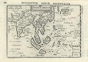 Descriptio Indiae Orientalis / India Orien [East Indies / East Asia]