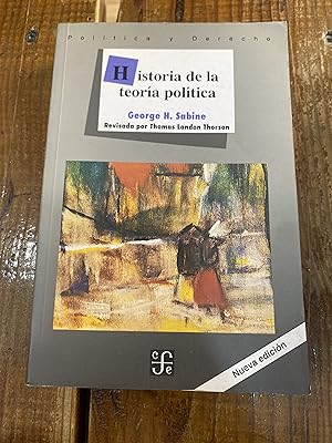 Seller image for Historia de la teoria politica [Nov 08, 2011] Sabine, George H. for sale by Trfico de Libros Lavapies
