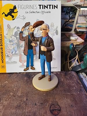 Figurine Tintin n°35- Monsieur Boullu le marbrier