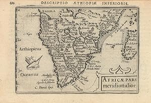 Descriptio Aethiopiae Inferioris / Africae pars meridionalior [Southern Africa]