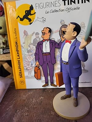 Figurine Tintin n°11 - Séraphin Lampion à la mallette