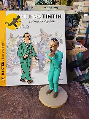 Figurine Tintin n°26- Baxter le directeur de la base