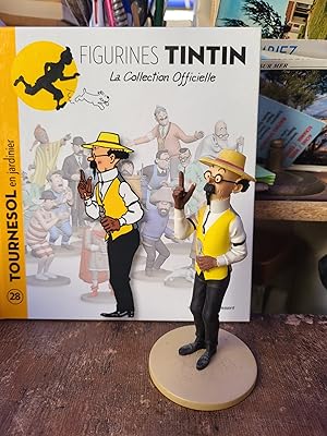 Figurine Tintin n°28- Tournesol en jardinier