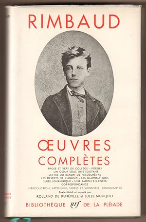 Image du vendeur pour Oeuvres compltes. Texte tabli et annot par Rolland de Renville et Jules Mouquet. Introduction par Maurice Nadeau. (= Bibliothque de la Pliade, Bd. 68.) mis en vente par Antiquariat Neue Kritik