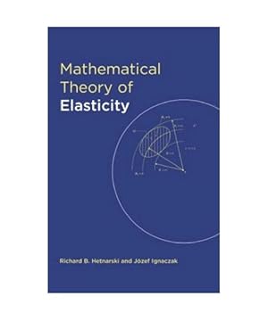 Bild des Verkufers fr Mathematical Theory of Elasticity zum Verkauf von Buchpark