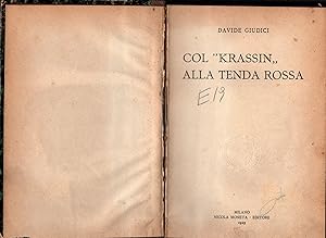 Seller image for Col Krassin alla Tenda Rossa for sale by iolibrocarmine