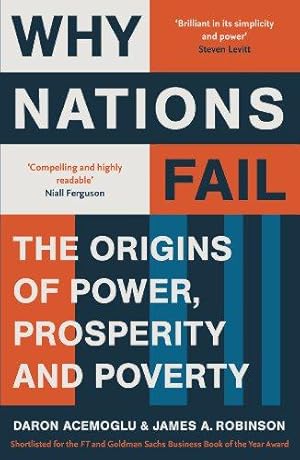 Bild des Verkufers fr Why Nations Fail: The Origins of Power, Prosperity and Poverty zum Verkauf von WeBuyBooks