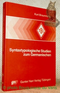 Seller image for Syntaxtypologische Studien zum Germanischen. TBL, Tbinger Beitrge zur Linguistik, 197. for sale by Bouquinerie du Varis