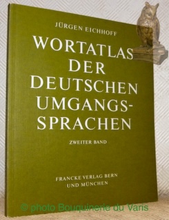 Bild des Verkufers fr Wortatlas der Deutschen Umgangssprachen. Tweiter Band. zum Verkauf von Bouquinerie du Varis