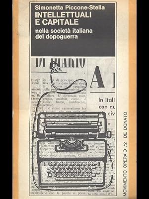 Immagine del venditore per Intellettuali e Capitale - nella societa' italiana del dopoguerra venduto da Librodifaccia
