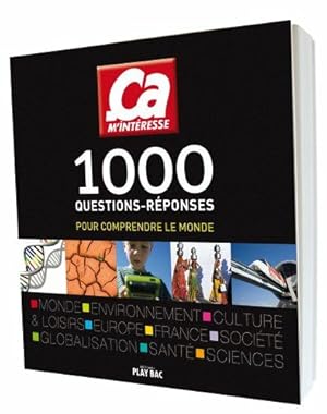 Bild des Verkufers fr 1000 questions-rponses: Pour comprendre le monde zum Verkauf von Dmons et Merveilles