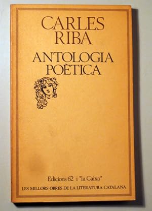 Seller image for ANTOLOGIA POTICA - Barcelona 1982 for sale by Llibres del Mirall