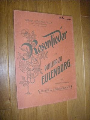Bild des Verkufers fr Rosenlieder zum Verkauf von Versandantiquariat Rainer Kocherscheidt