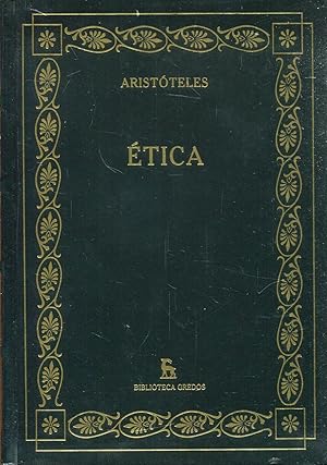 Imagen del vendedor de tica. Incluye: tica Nicomquea. tica Eudemia. Acerca del alma a la venta por Rincn de Lectura