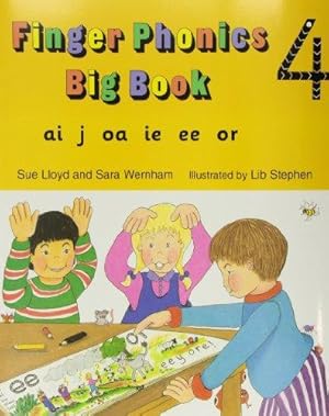 Imagen del vendedor de Finger Phonics: 4 (Jolly Phonics: Finger Phonics) a la venta por WeBuyBooks