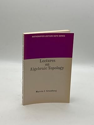 Image du vendeur pour Lectures on Algebraic Topology mis en vente par True Oak Books