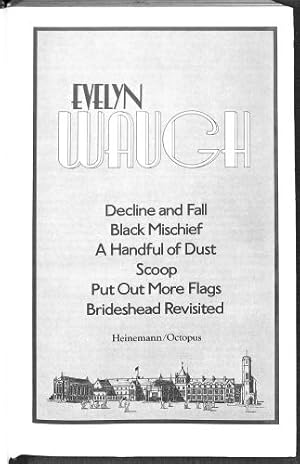 Seller image for Selected Works - Decline and Fall, Black Mischief, A Handful of Dust, Scoop, Put Out More Flags, Brideshead Revisited for sale by WeBuyBooks