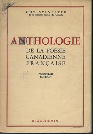 Image du vendeur pour Anthologie de la posie canadienne franaise mis en vente par Librairie Le Nord