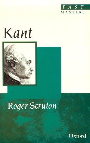 Seller image for Kant (Past Masters) for sale by WeBuyBooks