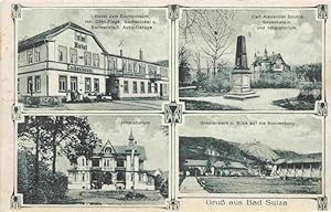 Postkarte Carte Postale 73974156 Bad Sulza Thueringen Hotel zum Eschenbaum Carl Alexander Sophie ...