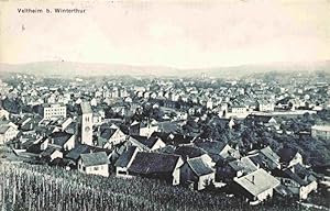 Postkarte Carte Postale 13974264 Veltheim Winterthur ZH Panorama