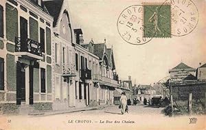 Postkarte Carte Postale 13974037 Le Crotoy 80 Somme La Rue des Chalets