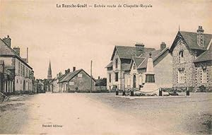 Postkarte Carte Postale 13974626 La Bazoche-Gouet 28 Eure-et-Loir EntrÃ e Route de Chapelle-Royale