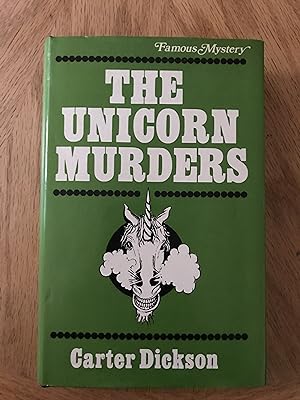 Imagen del vendedor de The Unicorn Murders a la venta por M.A.D. fiction