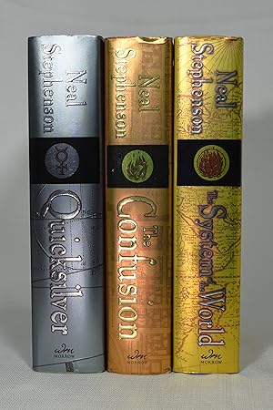 Seller image for THE BAROQUE CYCLE (THREE VOLUMES): QUICKSILVER, THE CONFUSION, THE SYSTEM OF THE WORLD for sale by Lost Time Books