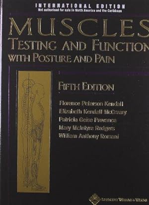 Seller image for Muscle Testing & Function 5th for sale by WeBuyBooks