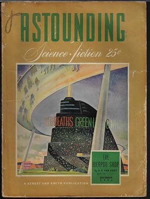 Image du vendeur pour ASTOUNDING Science Fiction: December, Dec. 1942 ("The Weapon Shop") mis en vente par Books from the Crypt
