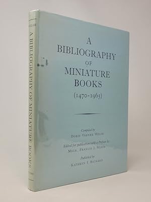 Seller image for A Bibliography of Miniature Books (1470-1965) for sale by Munster & Company LLC, ABAA/ILAB