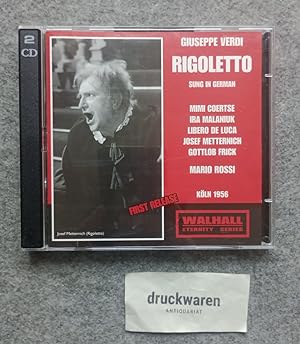 Bild des Verkufers fr Rigoletto. Sung In German. Kln 1956 [2 Audio CDs]. zum Verkauf von Druckwaren Antiquariat