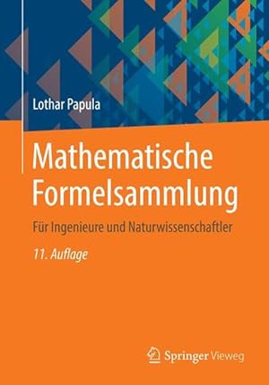 Immagine del venditore per Mathematische Formelsammlung: Fr Ingenieure und Naturwissenschaftler venduto da Studibuch