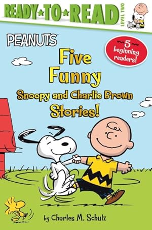 Immagine del venditore per Five Funny Snoopy and Charlie Brown Stories! : Snoopy and Woodstock / Snoopy, First Beagle on the Moon! / Time for School, Charlie Brown / Make a Trade, Charlie Brown! / Let's Go to the Library! venduto da GreatBookPrices