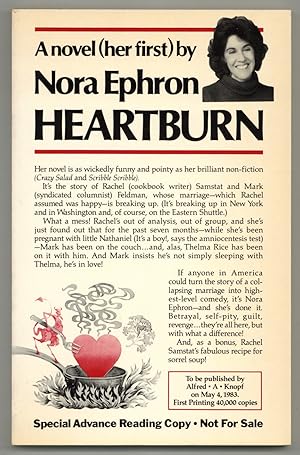 Immagine del venditore per Heartburn venduto da Between the Covers-Rare Books, Inc. ABAA