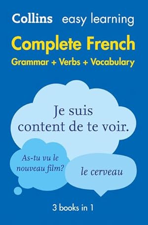 Immagine del venditore per Easy Learning French Complete Grammar, Verbs and Vocabulary (3 books in 1) venduto da BuchWeltWeit Ludwig Meier e.K.