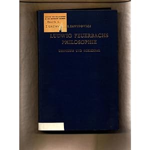 Bild des Verkufers fr Ludwig Feuerbachs Philosophie: Ursprung und Schicksal zum Verkauf von avelibro OHG