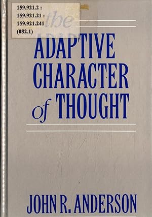 Bild des Verkufers fr The Adaptive Character of Thought zum Verkauf von avelibro OHG