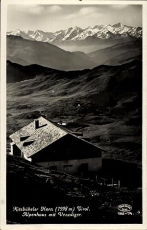 Ansichtskarte / Postkarte Tirol, Kitzbüheler Horn, Alpenhaus mit Venediger