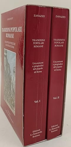 Tradizioni popolari romane-usi , costumi e pregiudizi del popolo di Roma- 2 voll.