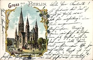 Litho Berlin Charlottenburg, Kaiser-Wilhelm-Gedächtniskirche