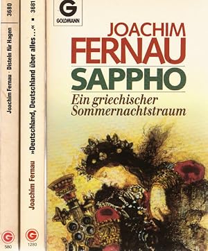 Seller image for 3 Bcher von Joachim Fernau: Disteln fr Hagen / Deutschland, Deutschland ber alles. / Sappho for sale by Schrmann und Kiewning GbR