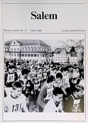 Bild des Verkufers fr Salem. Salemer Hefte, Nr. 57, 1986/1989. zum Verkauf von books4less (Versandantiquariat Petra Gros GmbH & Co. KG)