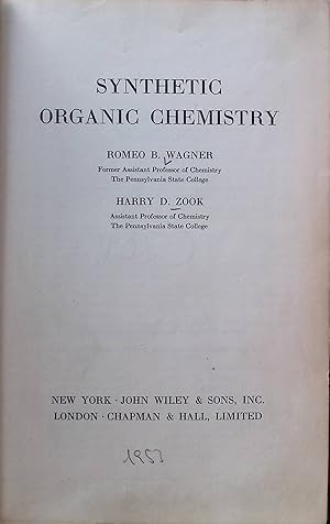 Image du vendeur pour Synthetic Organic Chemistry mis en vente par books4less (Versandantiquariat Petra Gros GmbH & Co. KG)