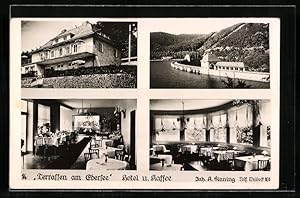 Ansichtskarte Edersee, Hotel und Café Terrassen am Edersee
